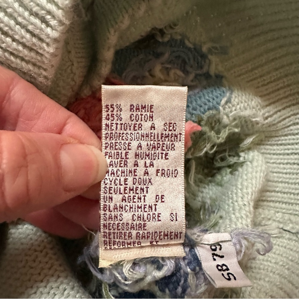 Vintage Susan Bristol Pastel Floral Cardigan - Picture 5 of 10